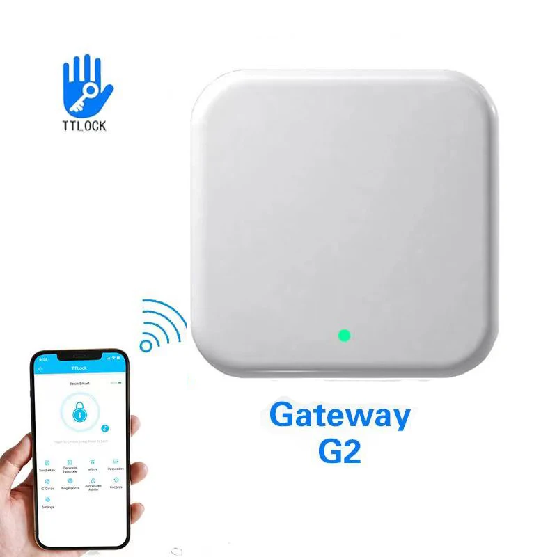 

Gateway G2 wifi 2.4G Pair the Gateway with the TT LOCK APP for Smart Door Lock