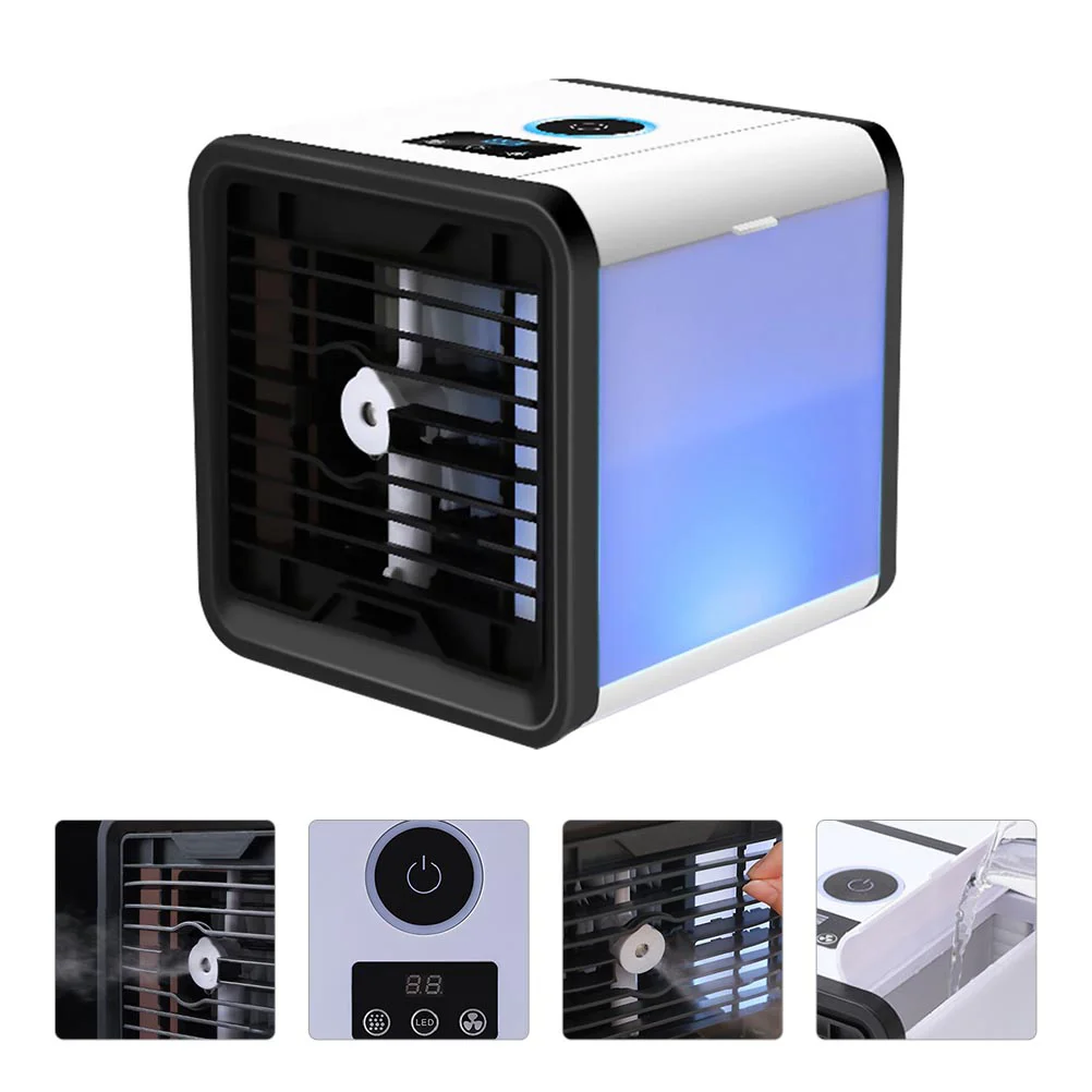 

Fan Air Cooler Conditioner Cooling Conditioning Portable Humidifier Desktop USB