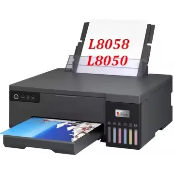 Epso.n L8050 EcoTank Sublimation Photo Printer A4 6-Color Continuous Ink System Compatible with L8058