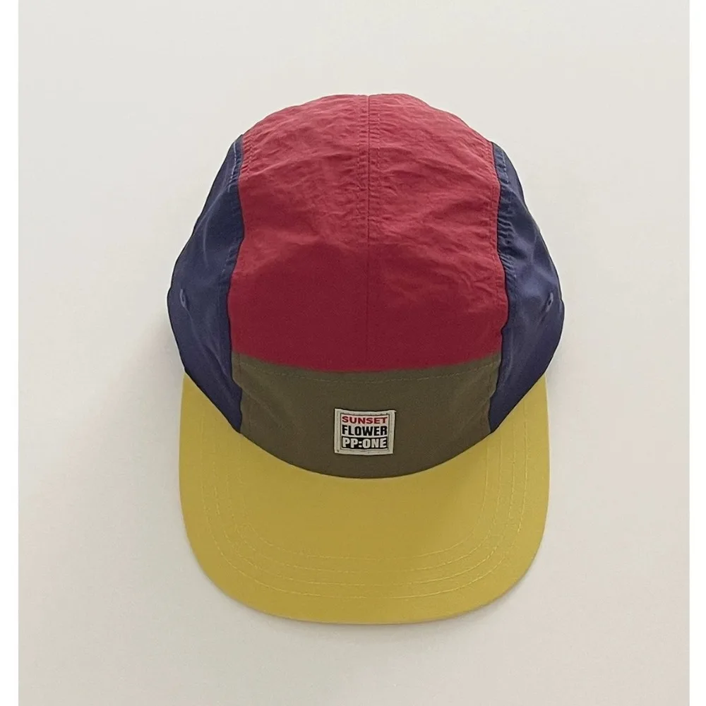 Retro Japanese Style Hip-hop Hats 5 Panel Thin Flat Brimmed Baseball Cap Quick-drying Breathable Sunscreen Hat Unisex