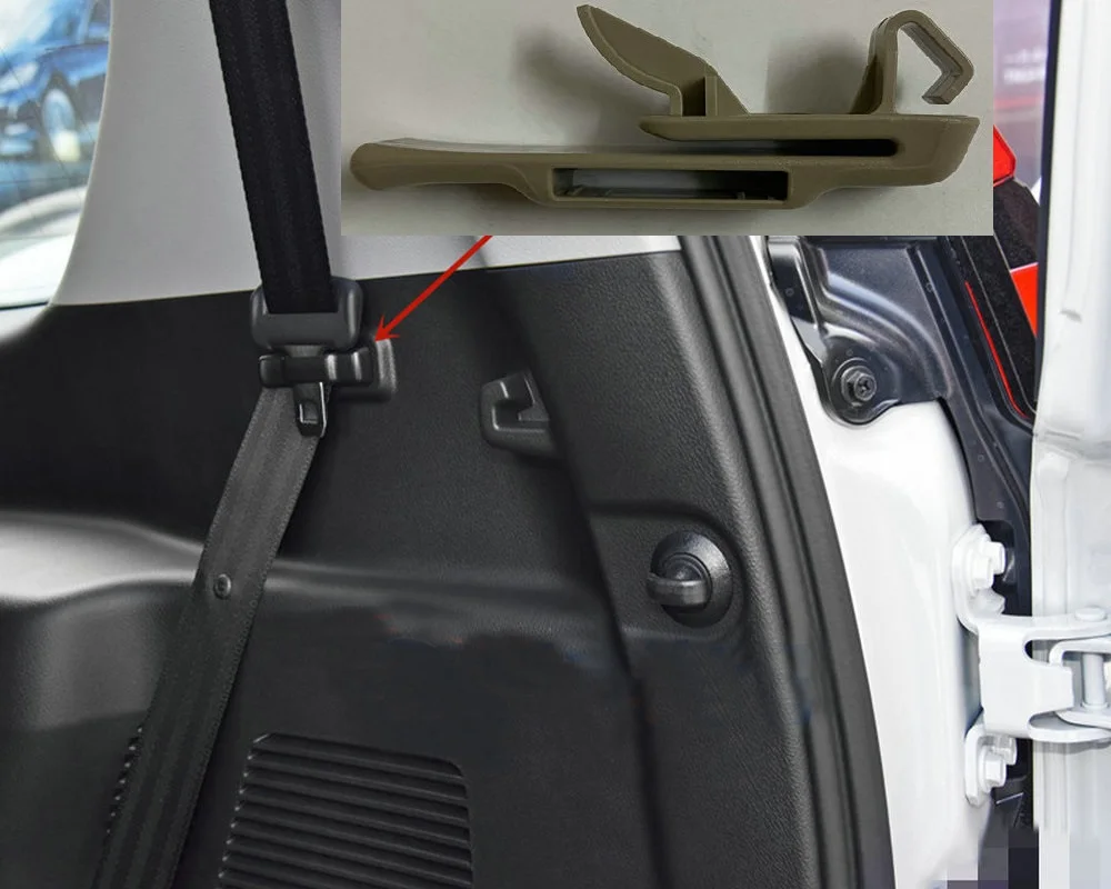 

Apply to Prado, Highlander Rear seat safety belt fixing clip One price