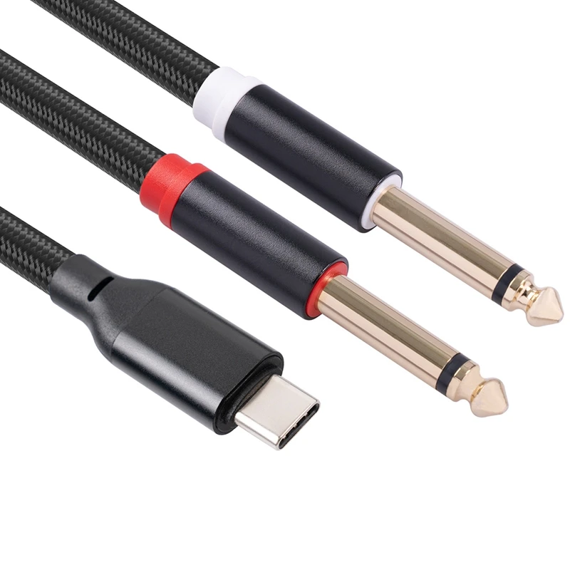 USB C- 6.35Mm  ׷ ̺, Ÿ C- 6.35Mm  ڵ, Ʈ Ƽ̵ Ŀ