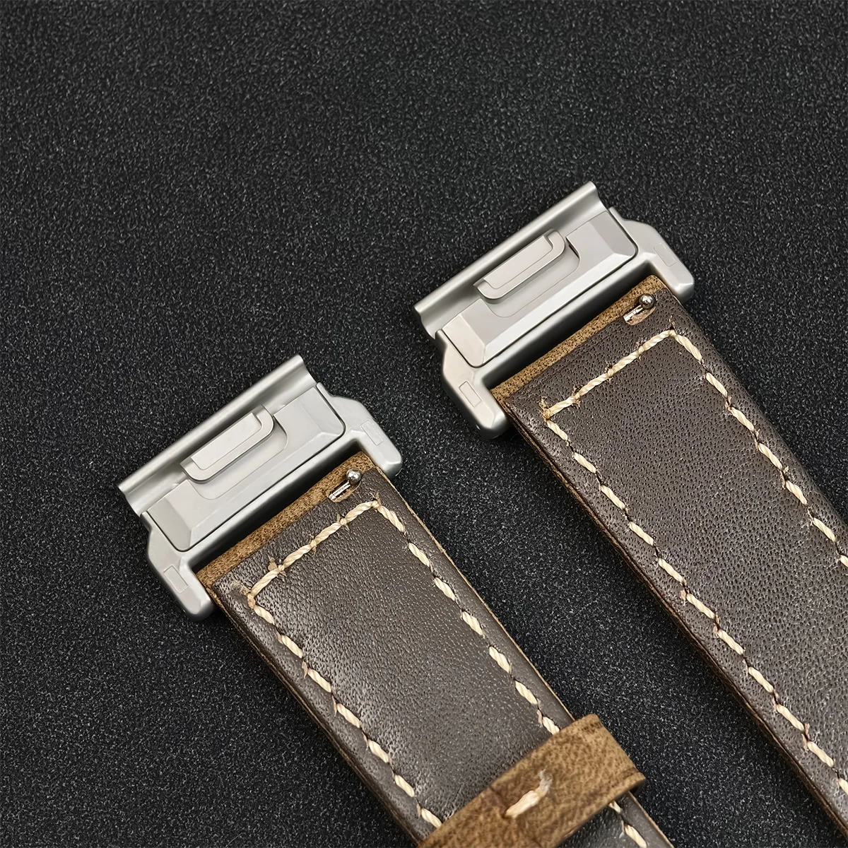Premium Genuine Leather Quickfit Watchband Strap – 26mm & 22mm