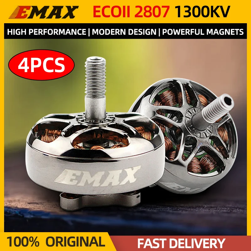 มอเตอร์ไร้แปรง EMAX ECO II 2807 สำหรับโดรน RC