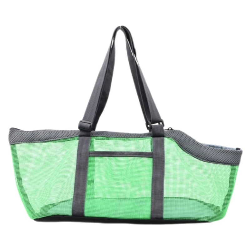 Pet Handbag Panorama Breathable Outdoor Portable Shoulder Bag for Dogs Puppies Kittens Summer Mesh Cat Carrier