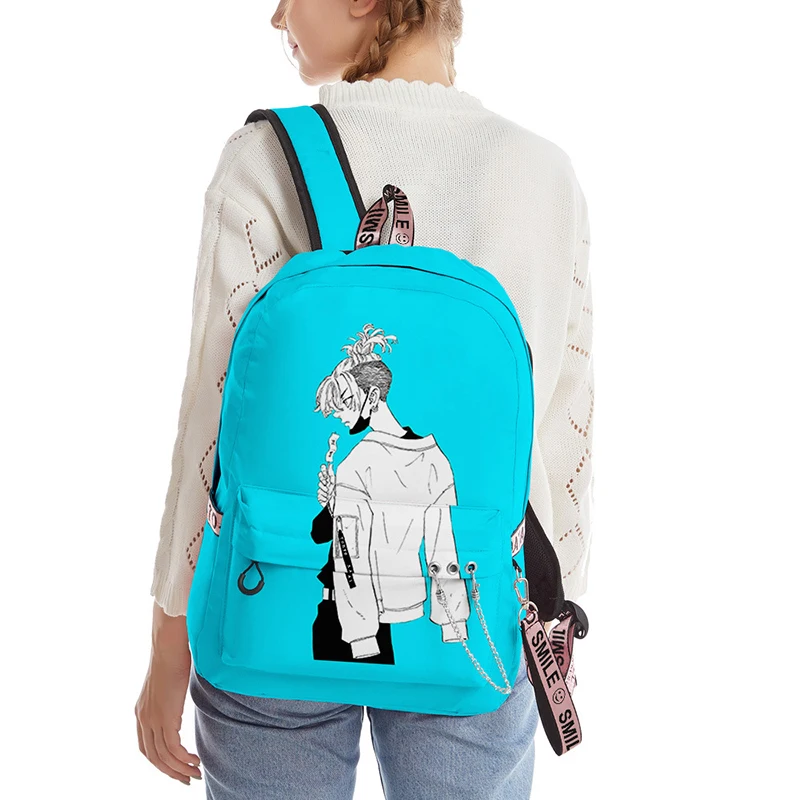 Popular Anime Tokyo Revengers Student School Bags Unisex 3D Print Oxford Waterproof Notebook multifunction Travel Backpacks