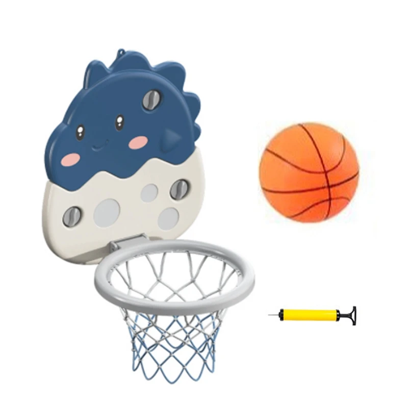 

Kids Sports Toy Basketball Hoop Set With Balls & Ball Pump Hanging Type Portable Basketball Toy Children Games