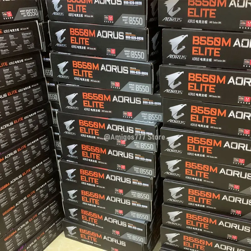 AMD B550 Motherboard Combo Gigabyte B550M AORUS ELITE DDR4 AM4 Mainboard  With AMD R7 5800X Processor +Kingston 3200MHz 32GB RGB - AliExpress