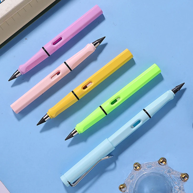 No Ink Infinity Drawing Pencils Kawaii Writing Stationery Lapiz Infinito Art Painting School Supplies Magic Pencil New Technology