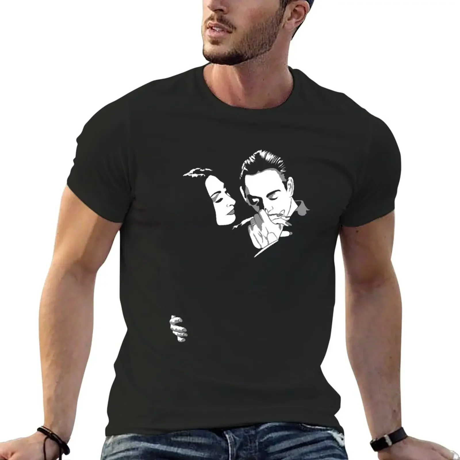 

Gomez and Morticia T-Shirt blanks sports fans animal prinfor boys t shirts men
