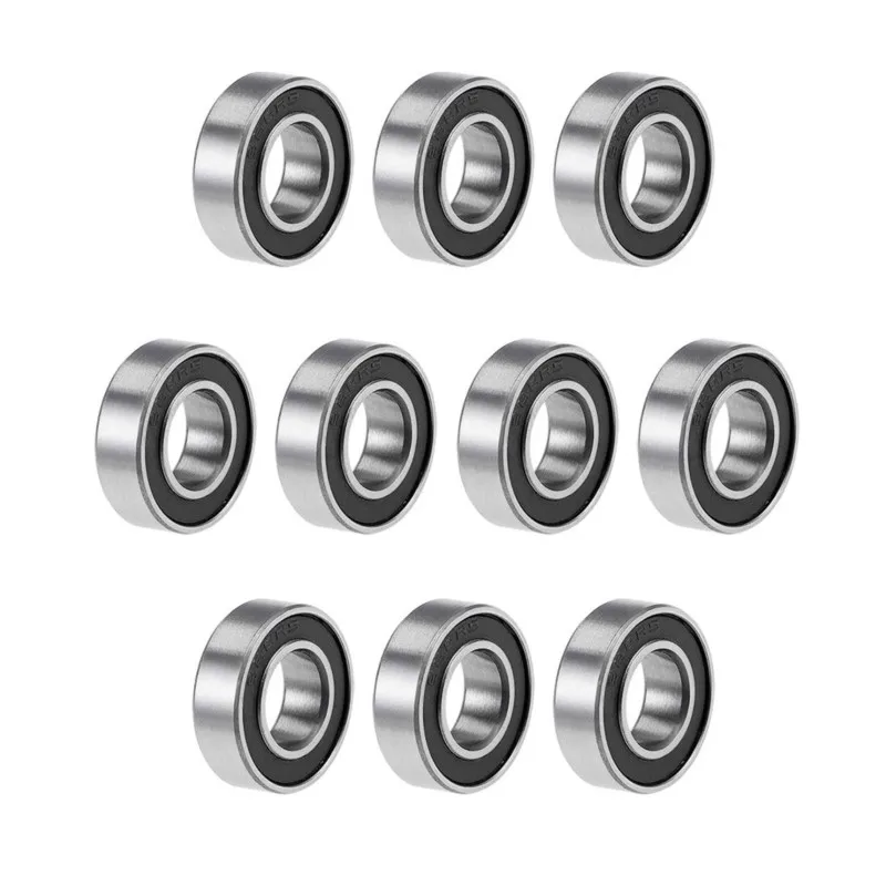1/10pcs ABEC-5 634 636 638 695 696 698 699 2RS RS Rubber Sealed Deep Groove Ball Bearing Chrome Steel P6 ABEC3 Miniature Bearing ball bearings spherical bearings hybrid ceramic bearing metal shielded ball bearings oil bearing linear bearing grooved bearing pulley