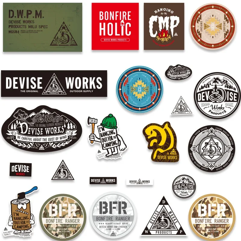 일본 야외 유행 브랜드 노트북 절연 컵 보관 상자, 절연 상자, PVC 방수 스티커, 20 개