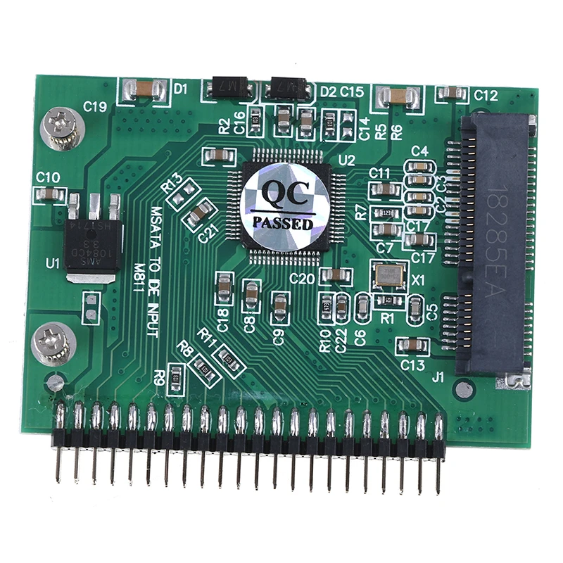 MINI PCI-E MSATA SSD 44Pin Solid State Disk to 1.8inch 3.3V IDE / 2.5inch 5V IDE Adapter Card mSATA to Converter Riser Board Hard Drive Adapter SSD Adapter