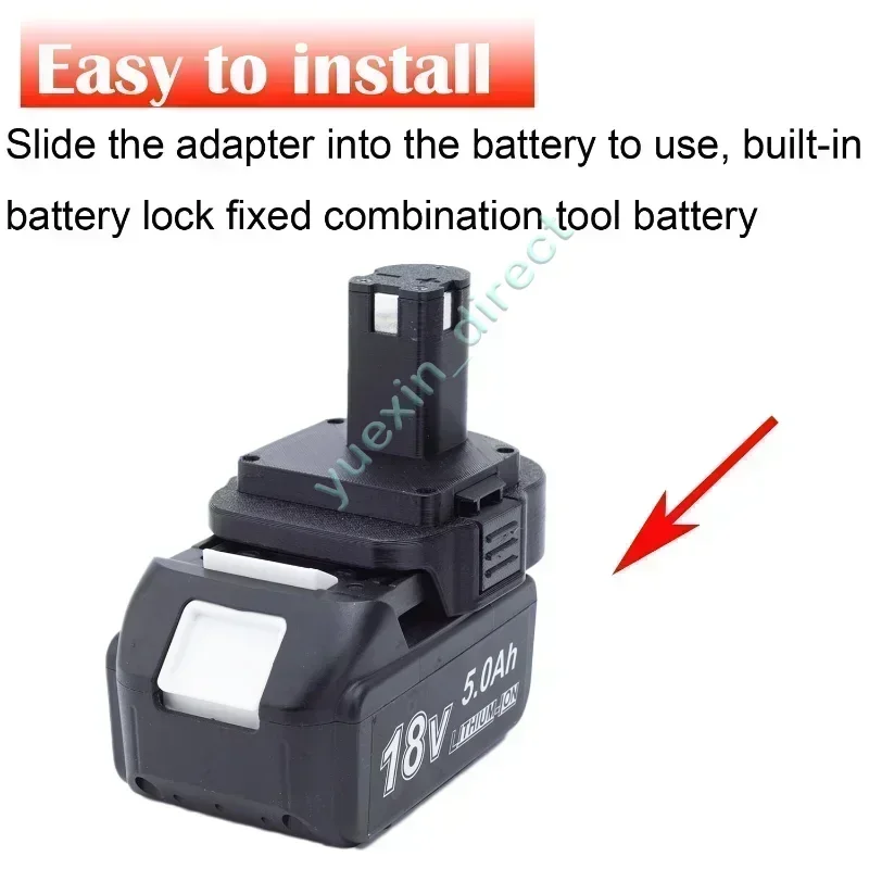 Adapter For Makita 18V Li-ion Battery Convert To Ryobi ONE+18V