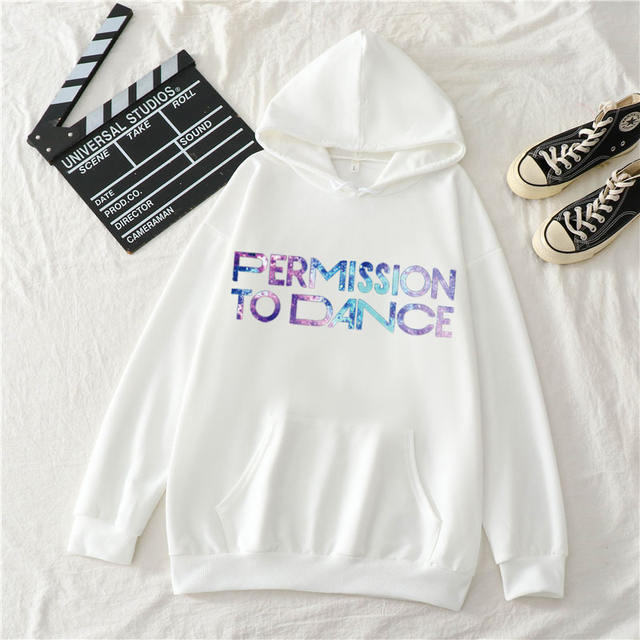 PERMISSION TO DANCE THEMED HOODIE (3 VARIAN)