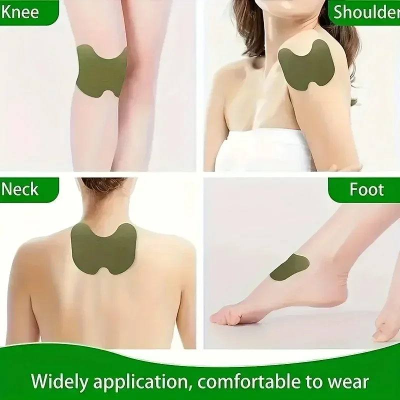 Knee patch 50pcs Neck Shoulder and Knee Patch Acupuncture Patch Heat Long-lasting Warm Knee Patch Outdoor Sports Safety Pads