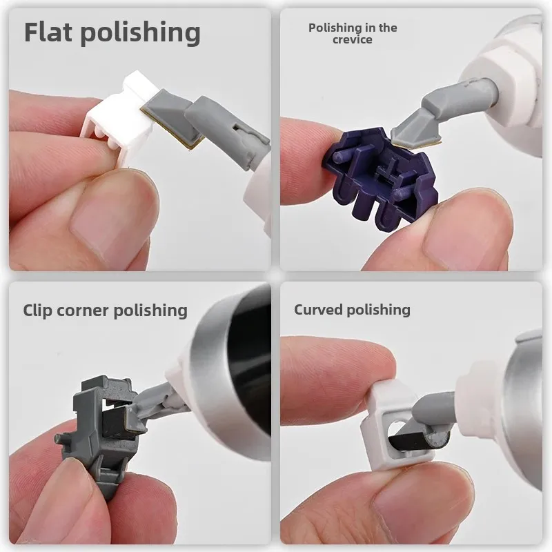 MS148 Reciprocating Electric Polishing Sander Mini Handheld Sanding Tools for Plastic Model Parts Building Tools Hobby DIY