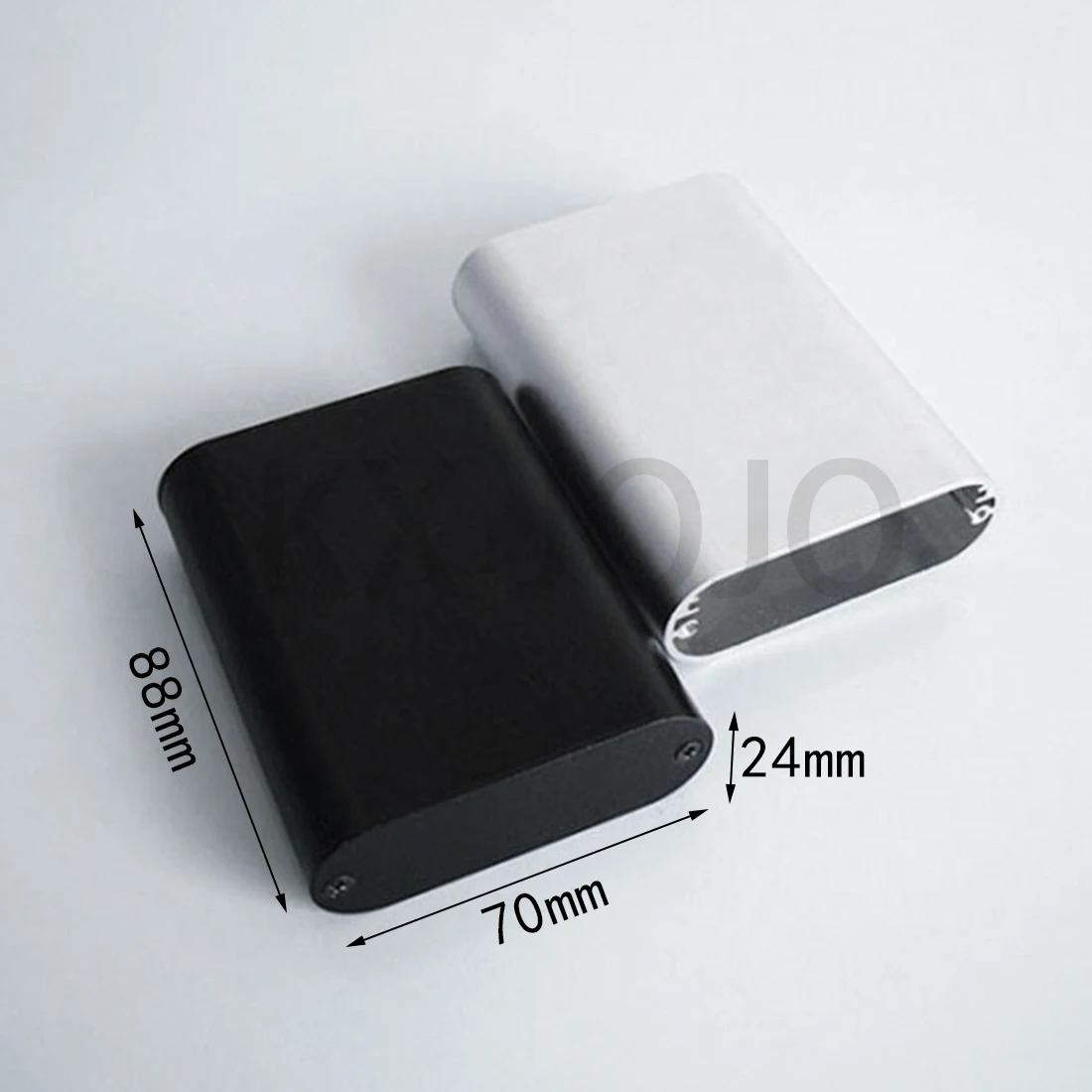 

Aluminum Enclosure 70*24*88/100/110mm Profile Electronic Components Shell Metal Silver/Black Box Aluminum Profile Shell