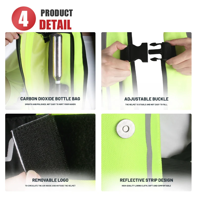 Motorcycle Protective Gear Air Bag Vest Jacket Moto Air-bag for Motocross Racing Riding CE Protector S-3XL Unisex