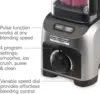 Beach Professional Quiet Shield Blender, 1500W, 32oz BPA Free Jar, 4 Programs & Variable Speed Dial for Puree, Ice Crush, Shakes 3