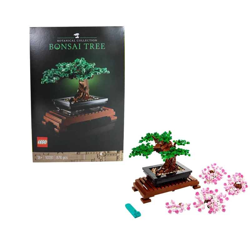 ぴょんぴょんページ Review: 10348 Japanese Red Maple Bonsai Tree from LEGO