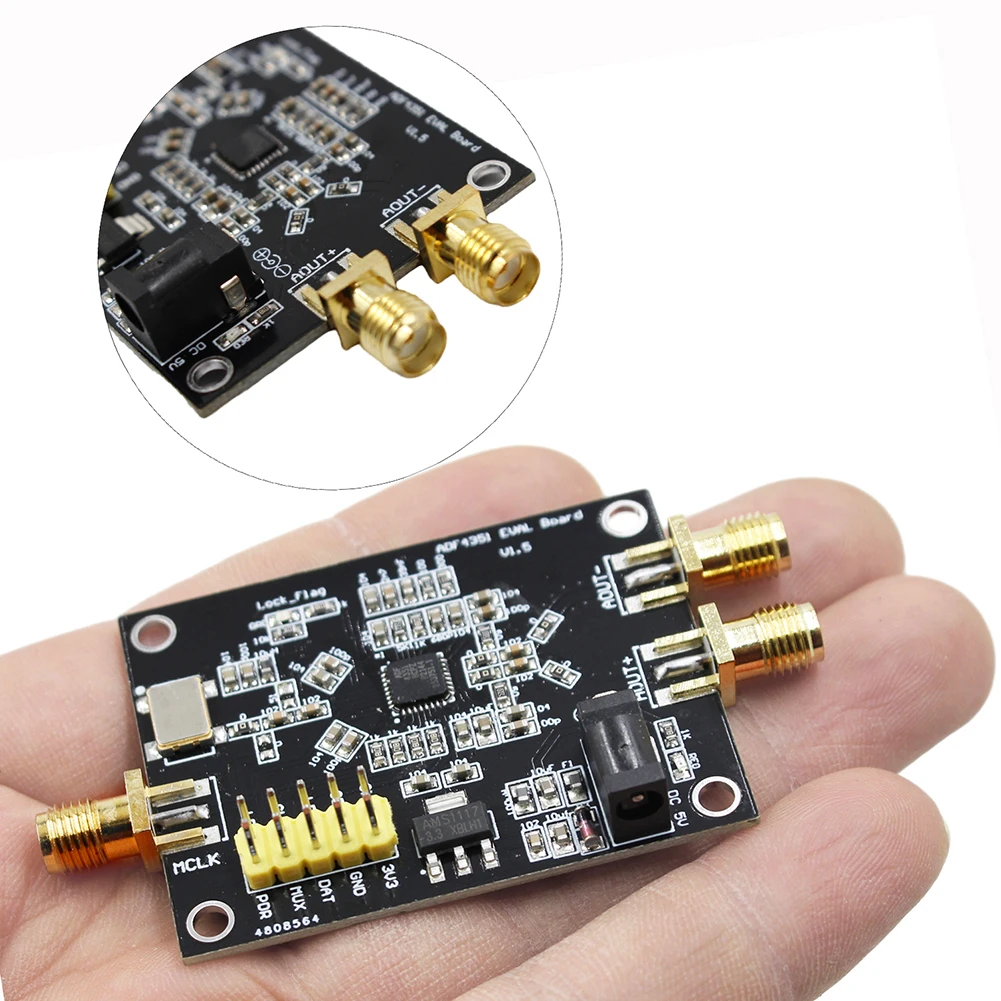 RF 신호 소스 PLL 주파수 합성기, 신호 발생기 모듈, 데모 보드 전자 부품, ADF4351, 135M-4.4GHz