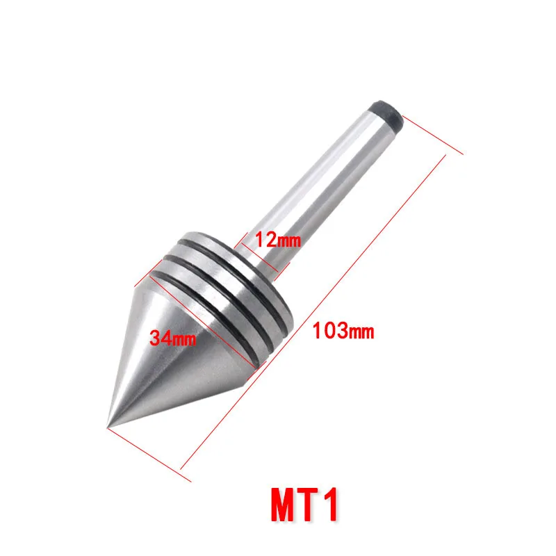 

Precision MT2 Live Center Morse Taper Triple Bearing Lathe Centering Tool Rotary Tool Milling Taper Metal Work Lathe Tool