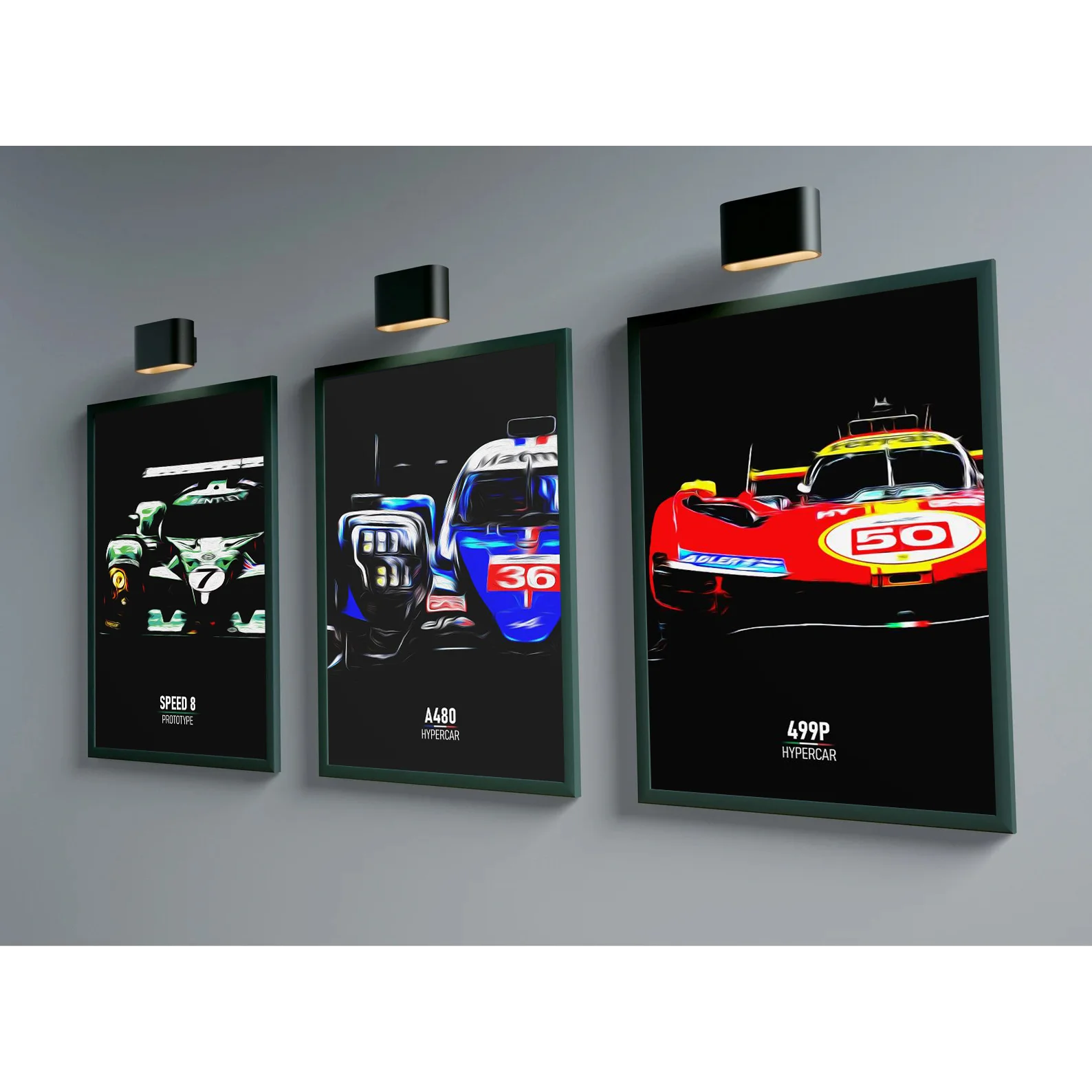 Formule 1 schilderijen op canvas - Foto op canvas