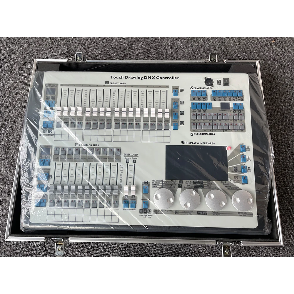 Touch Drawing 1024 Dmx Controller Stage Remote Console With Flightcase Packing - Stage Lighting Effect - AliExpress