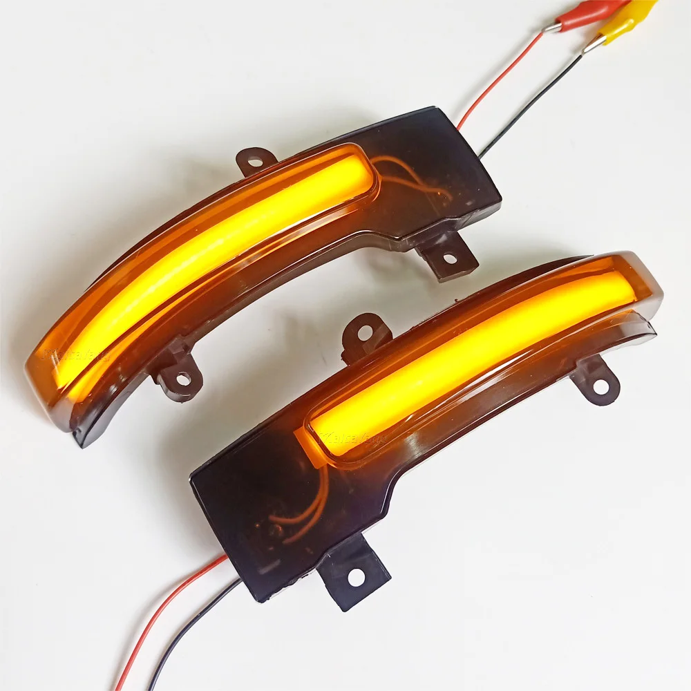 2 Pieces LED Dynamic Turn Signal Blinker Sequential Side Mirror
