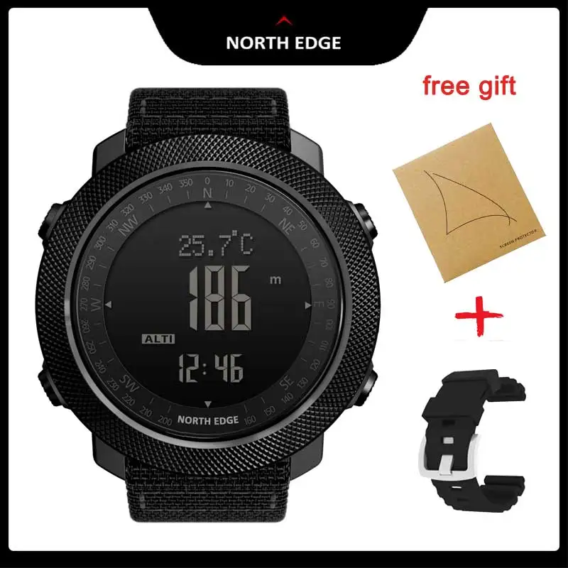 NORTH EDGE APACHE Men's Smart Watch Altimeter Barometer Compass