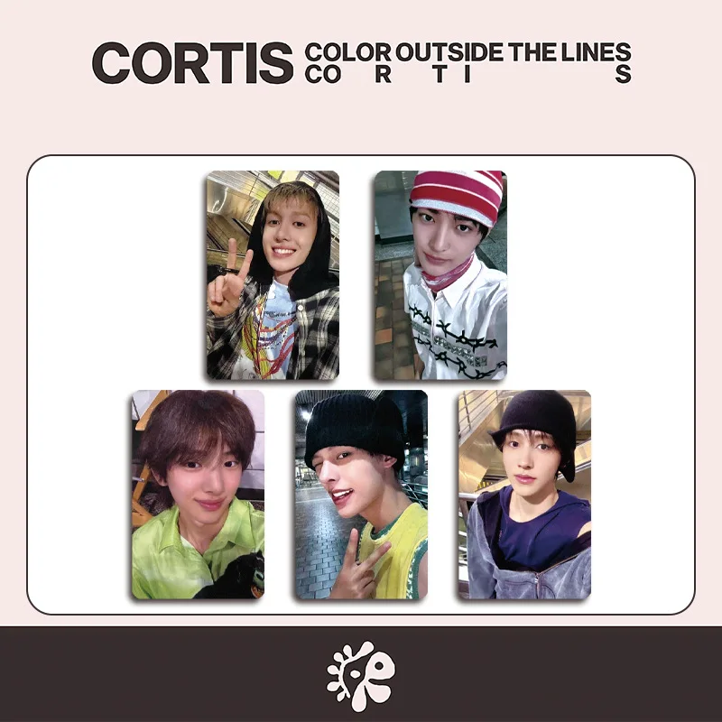 Kpop CORTIS Photocards Album COLOR OUTSIDE THE LINES PhotoCards