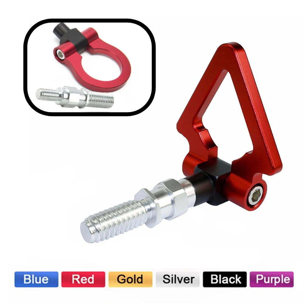 Jdm Universal Aluminum Trailer Towing Hook Rear For Bmw E46 E81 E30 E36