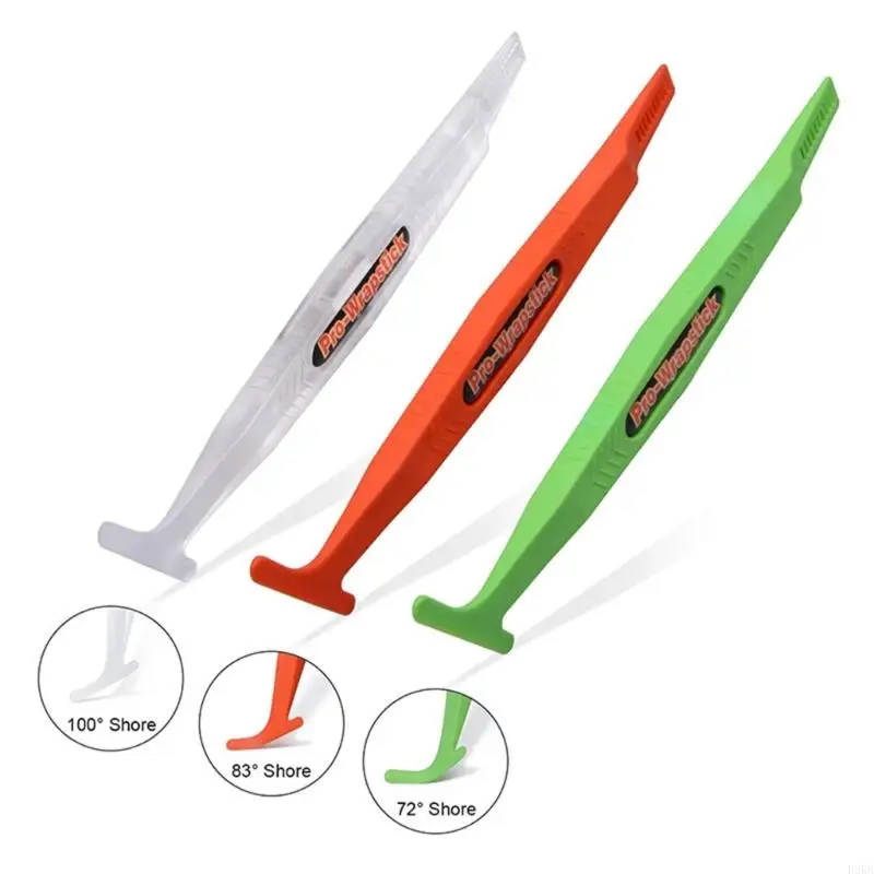 F26A 3PCs 자동차 바디 필름 응용 프로그램 키트 미니 스크레이퍼 및 더블 헤드 쉐이핑 도구 부드러운 자동차 랩 설치 도구