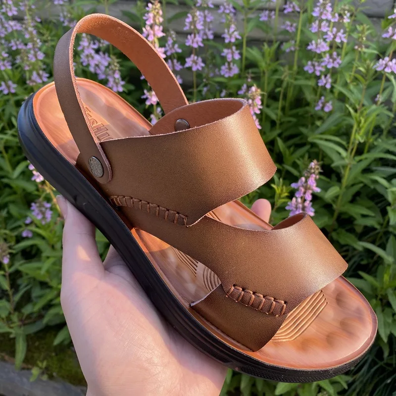 

Мужские сандалии 2022, летние модные пляжные сандалии на плоской подошве, роскошные уличные спортивные сандалии, мужские пляжные праздничные Повседневные Удобные мужские Тапочки