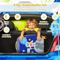 Ensemble de bagages pour enfants en 2 pièces avec poignées extensibles pour enfants 5