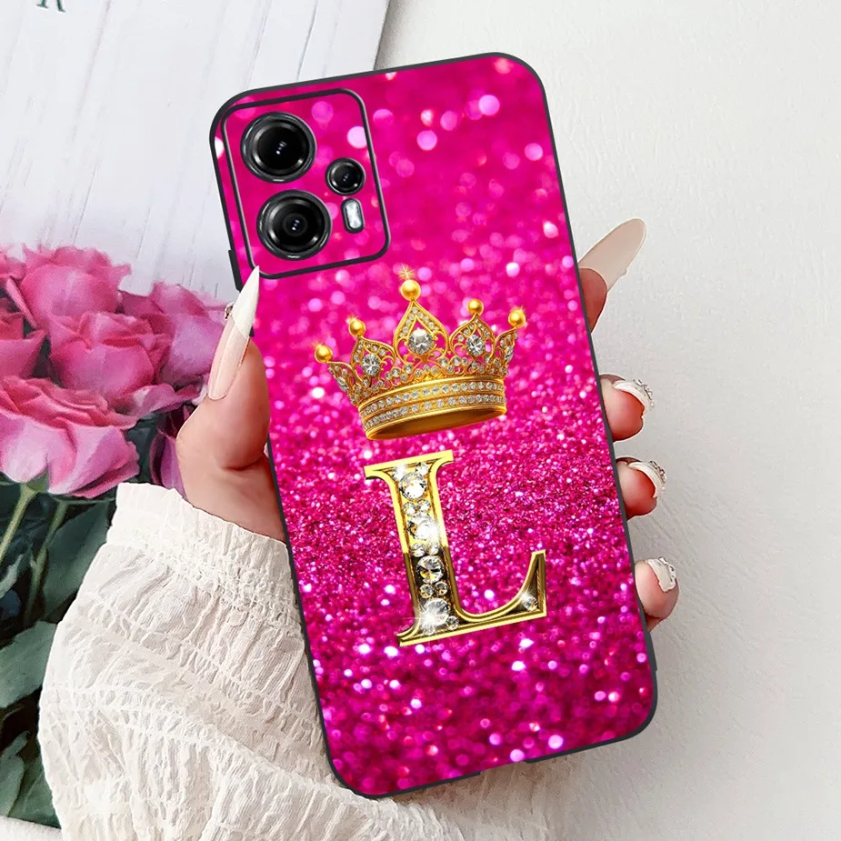 Stylish Letter Design Soft TPU Phone Case - Durable & Protective Cover