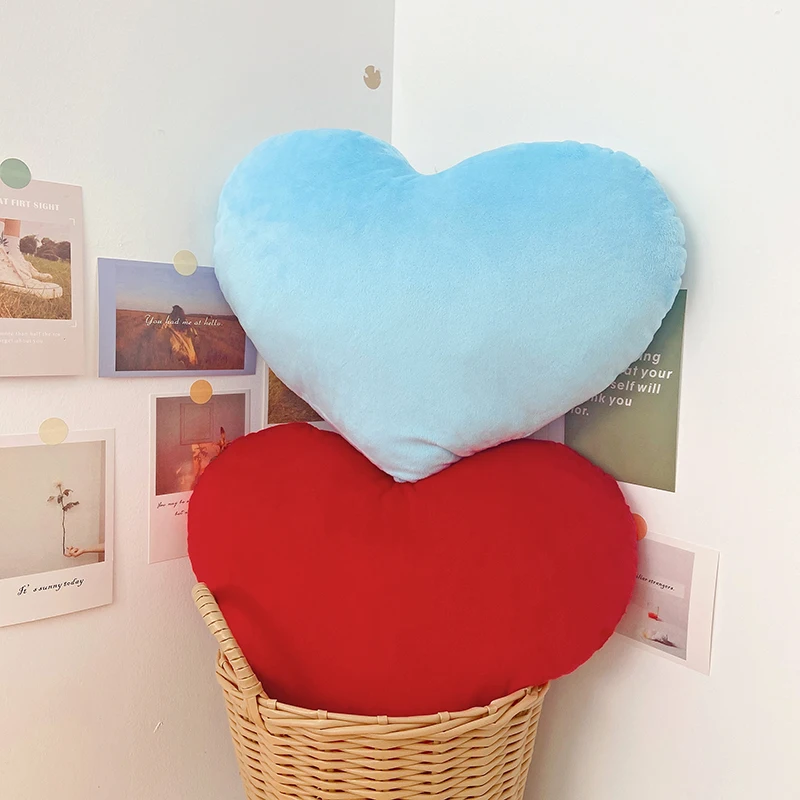 Love Pillow Cushion Heart Shape Throw Pillows Valentine Day Birthday Gift Home Bedroom Decoration Cushion Kids Gifts 쿠션 5