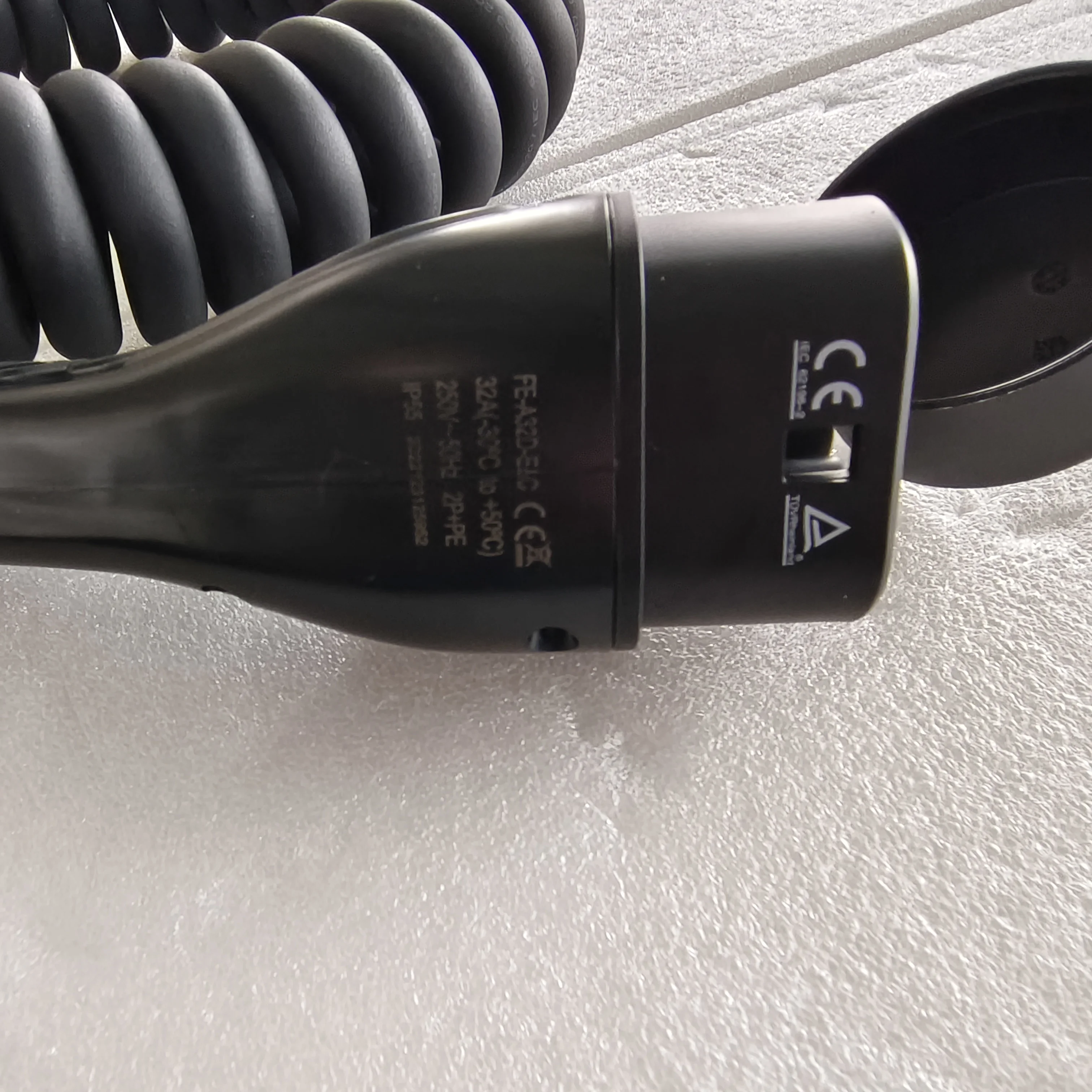 OEM ODM 전기 자동차 충전 케이블, DC500V, 유럽 표준, 16A, 32A, 3.5KW, 7KW, 11KW, 22KW 나선형 케이블