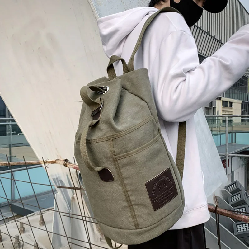 Large Capacity Travel Backpack For Men And Women Autumn Outdoor Mountaineering Water Tank Backpack Leisure Design Canvas Bookbag