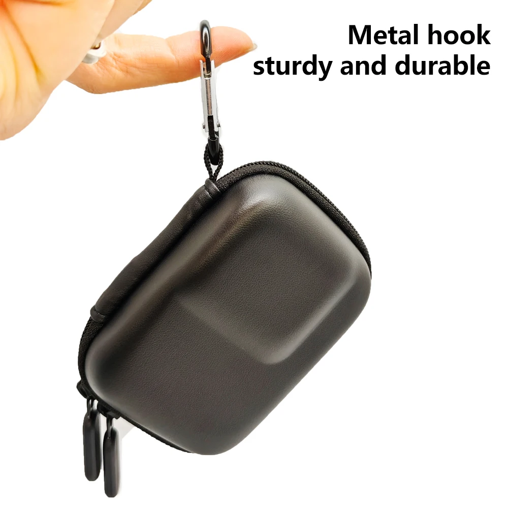 Storage Box Protective Housing Case with Carabiner for GoPro Hero 13 12 11 10 9 DJI OSMO Action 5 PRO 4 3 2 SJCAM Action Camera