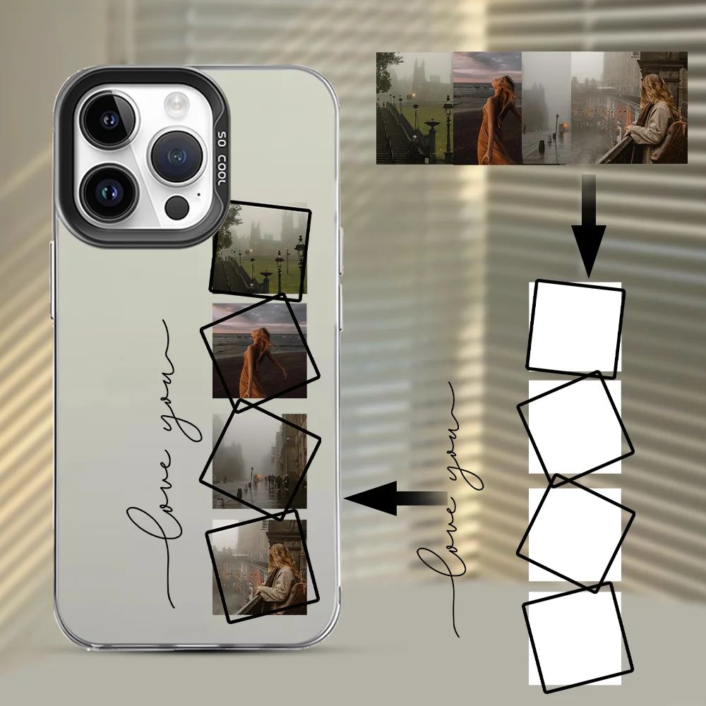 Customizable Multi-Photo Phone Case Cover