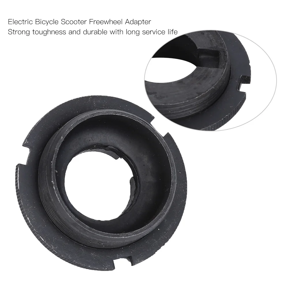 2Pcs E-Bike Scooter Freewheel Adapter Bike Freewheel Adapter Electric DIY E-Bike Bicycle Parts Bike Freewheel