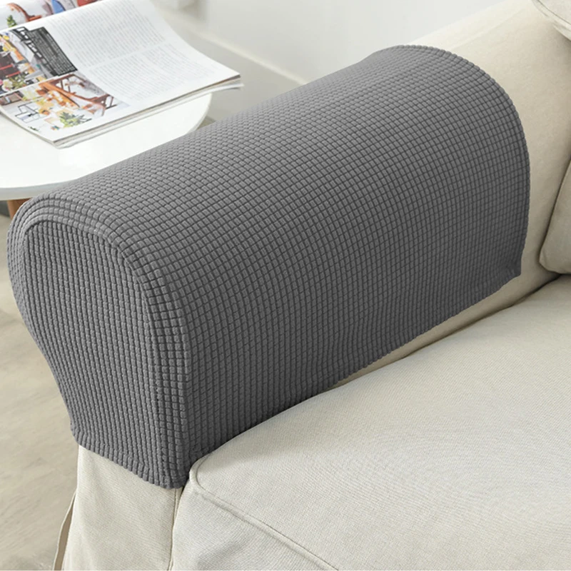 2pcs/set Stretch Armrest Chair Covers,  Sofa Arm Covers Universal Cover For Living Room Home Decor 2