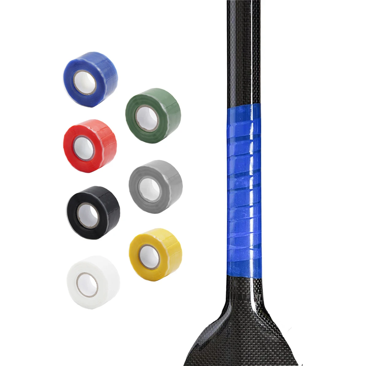 

1.5M Silicone Grip Tape Hockey Tape For Canoe Kayak Carbon Fiber Dragon Boat Paddles Boat Accessories
