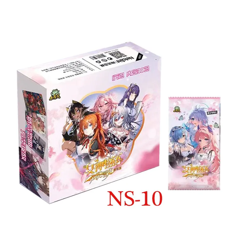 

Goddess Story Collection Cards NS1m10 Booster Box Anime Girl SCR Tcg Game Card Child Kids Table Toys For Family Birthday Gift
