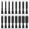 1/2 Inch Drive Deep Impact Hex Socket Extra Deep Bolt Nut Driver Bit 8-24mm Spanner Converter Wrench Sock Replacement 6
