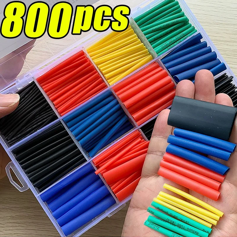 Heat shrink tubing heat-shrink tubing thermoresistant tube heat shrink wrapping kit electrical connection wire cable insulation sleeved protector