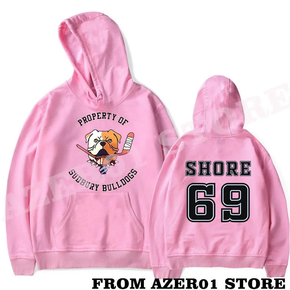 Shoresy 69 Bulldogs Hockey Jersey Merch Hoodies Winter Men/Women Hooded Sweet Streetwear LongSleeve New Sweatshirt