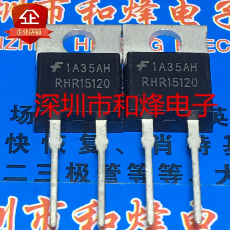 5PCS 10PCS RHRP15120 RHR15120 TO 220 1200V 15A Original On Stock Quick ...